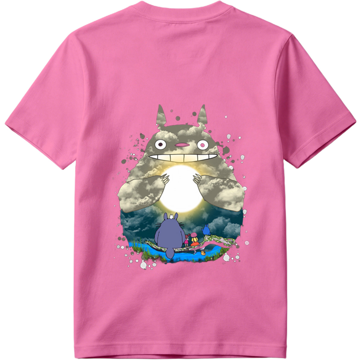 Totoro and Friends Under the Moonlight - Tee