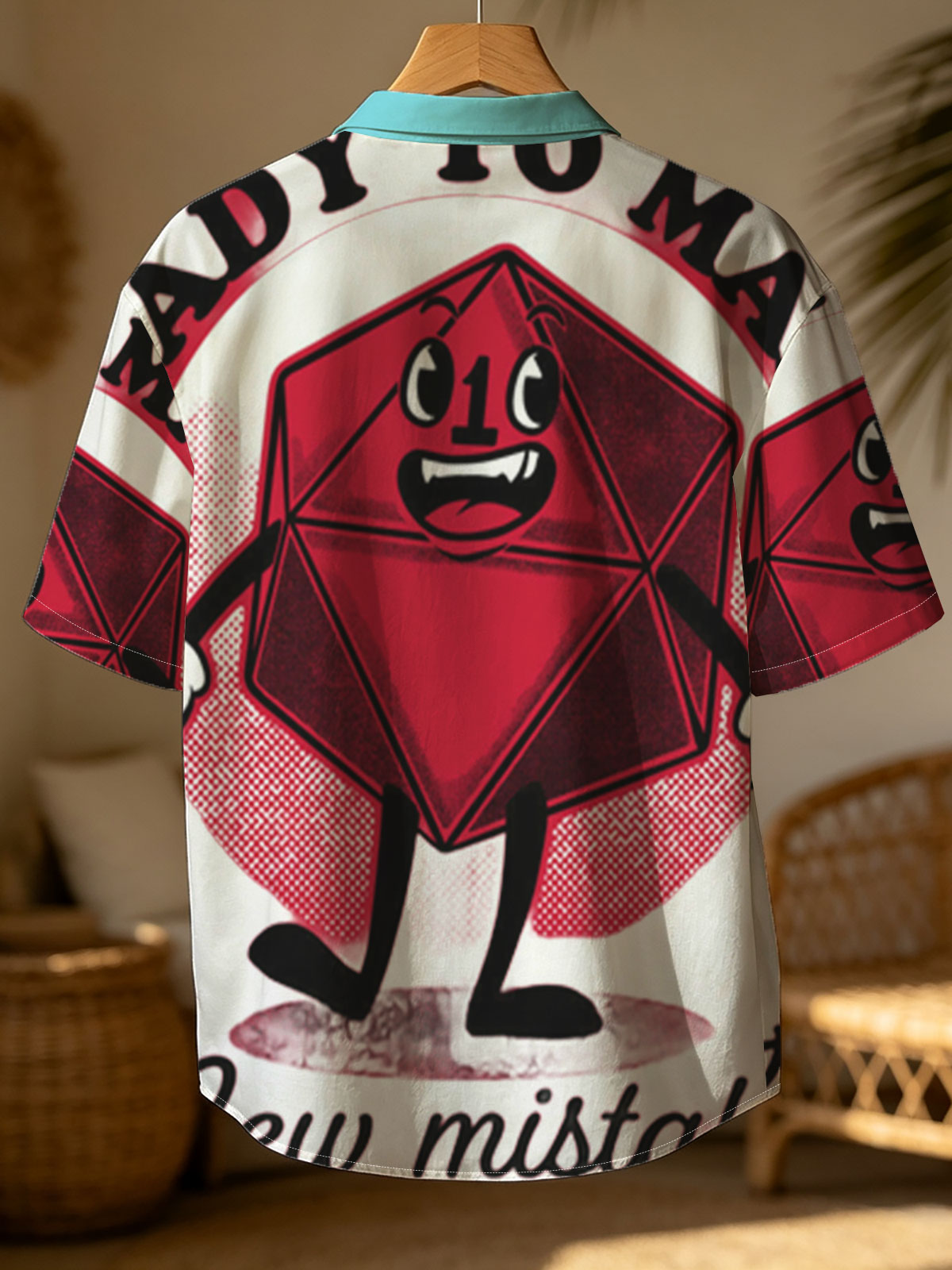 D20 Dice Character with 