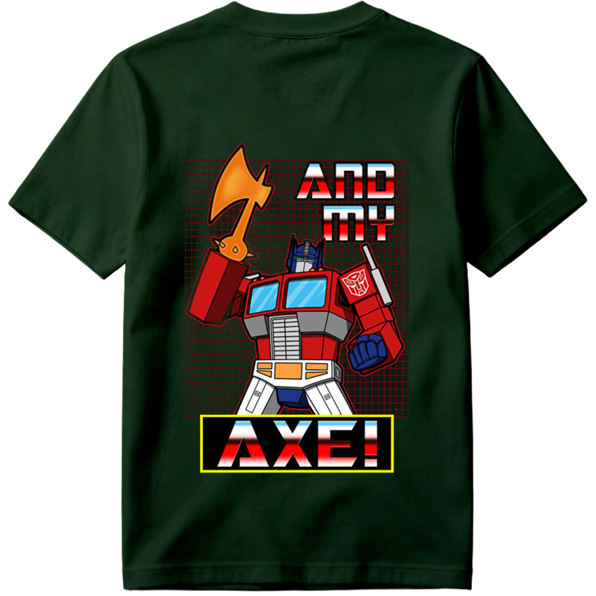 Transformers: Optimus Prime Axe! - Tee