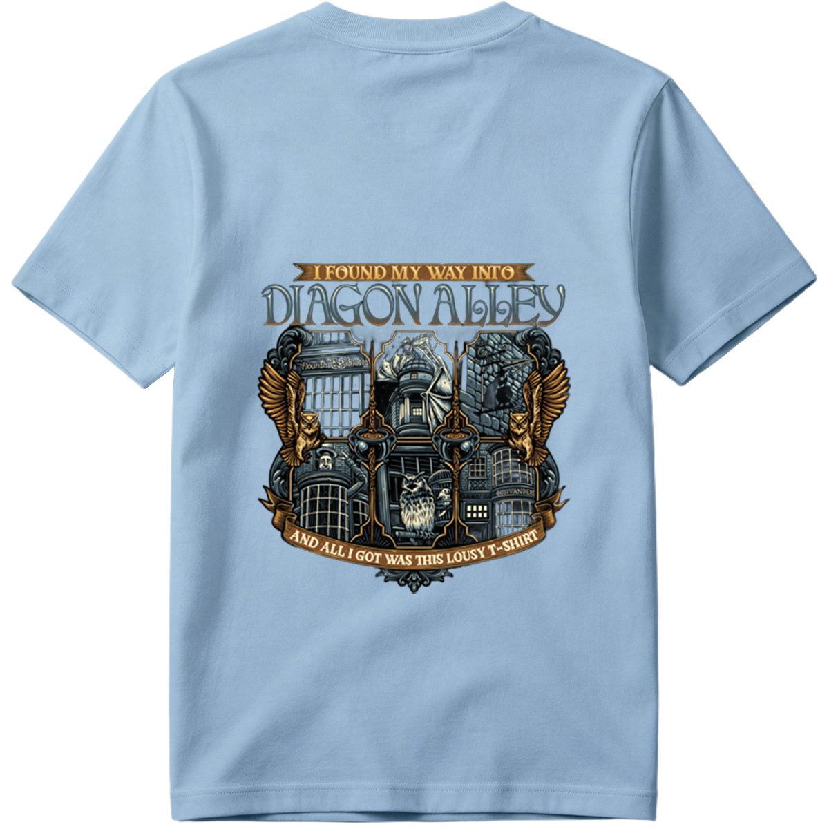 Harry Potter Diagon Alley T-Shirt Design - Tee