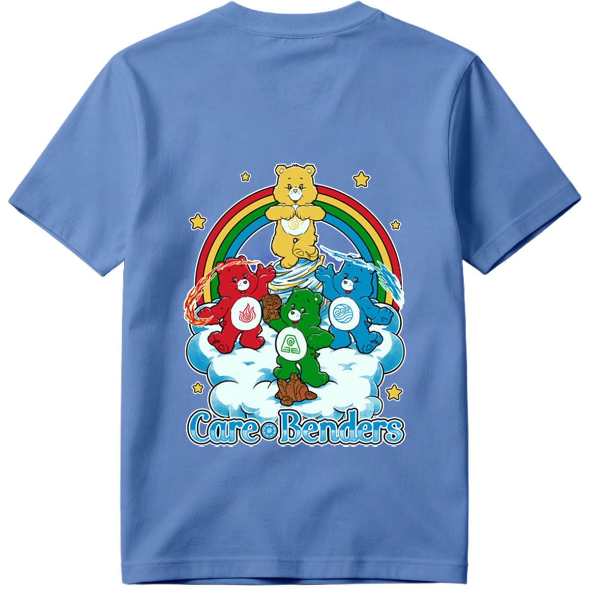 Care Bears and Avatar: The Last Airbender Crossover - Care Benders - Tee