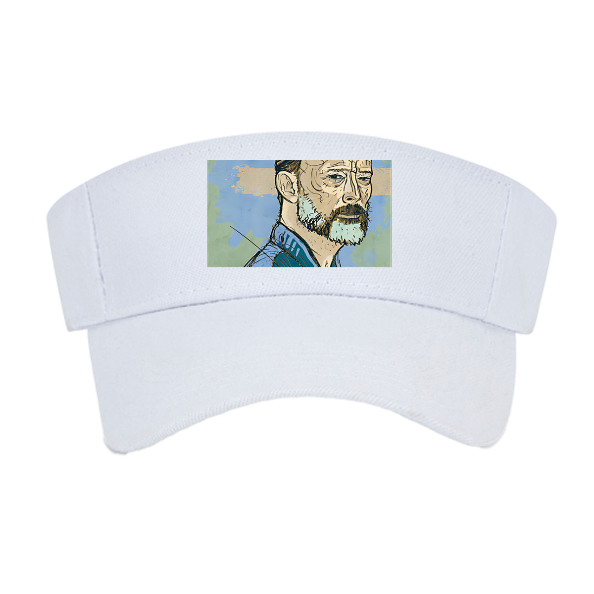 Tilda Swinton as a Wise Elder in a Fantasy Portrait -  Visor cap