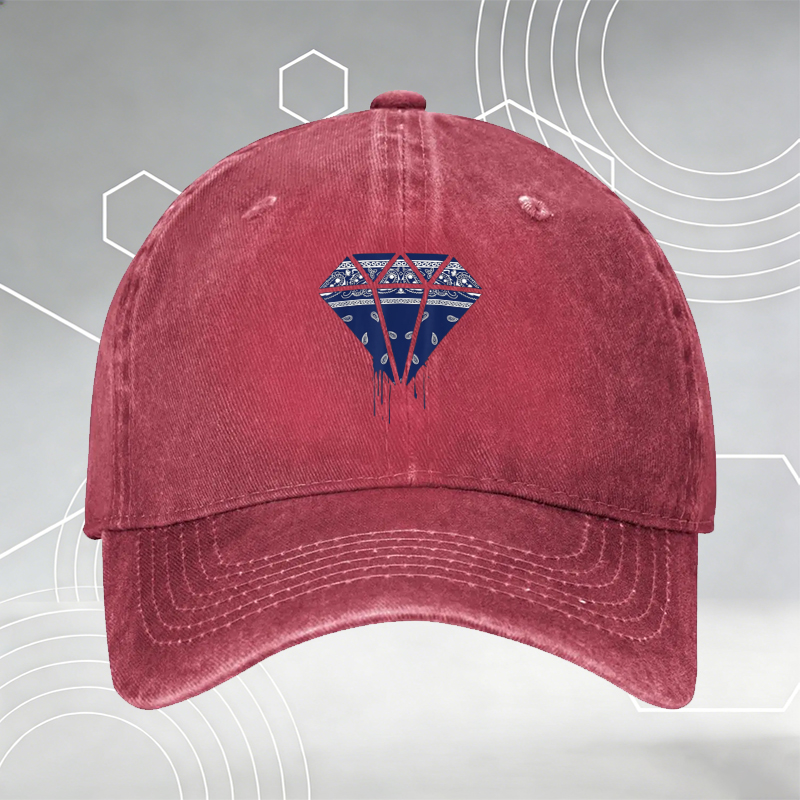 New Baseball Cap with Cute Sleeping Raccoon Print 