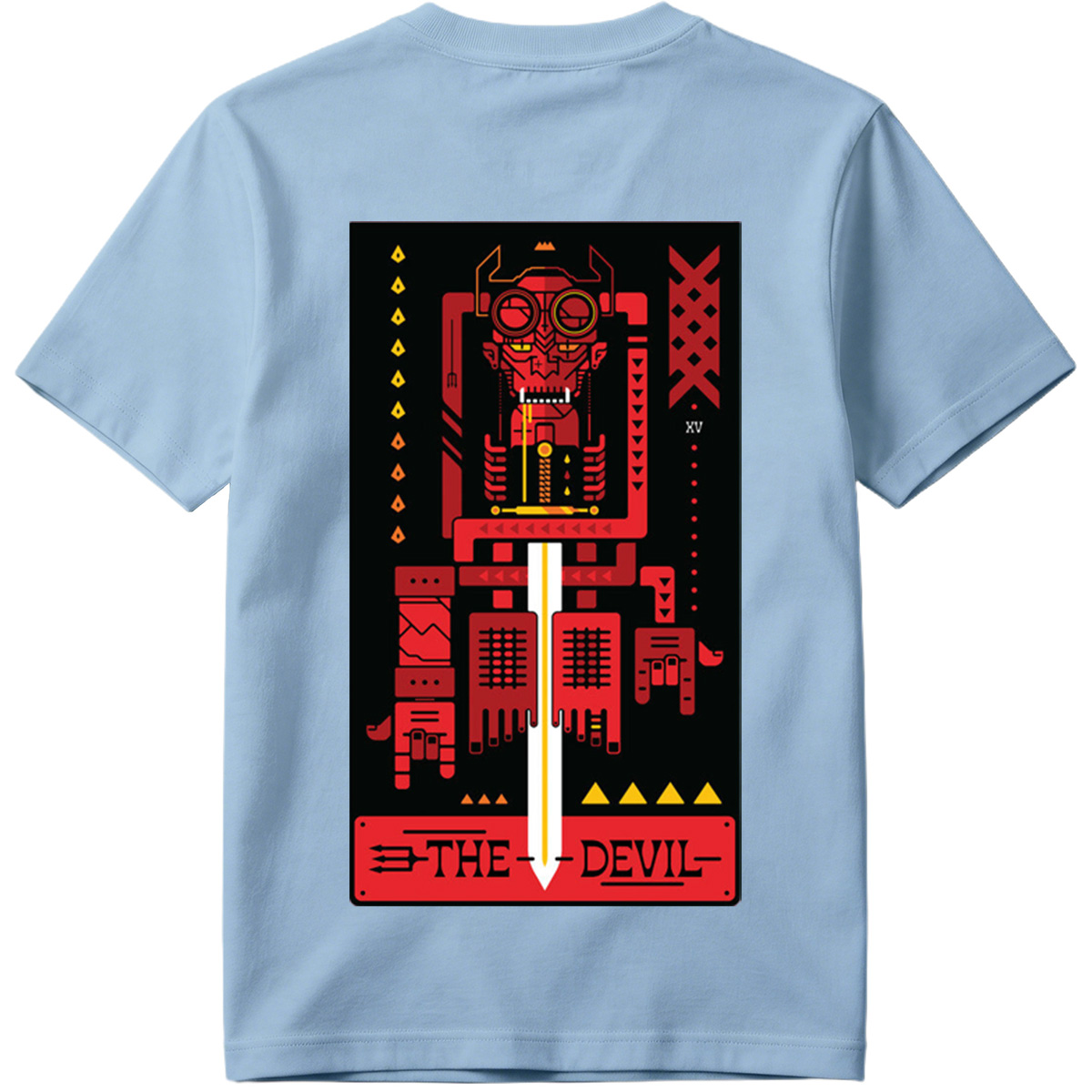 The Devil - Cybernetic Tarot Card - Tee
