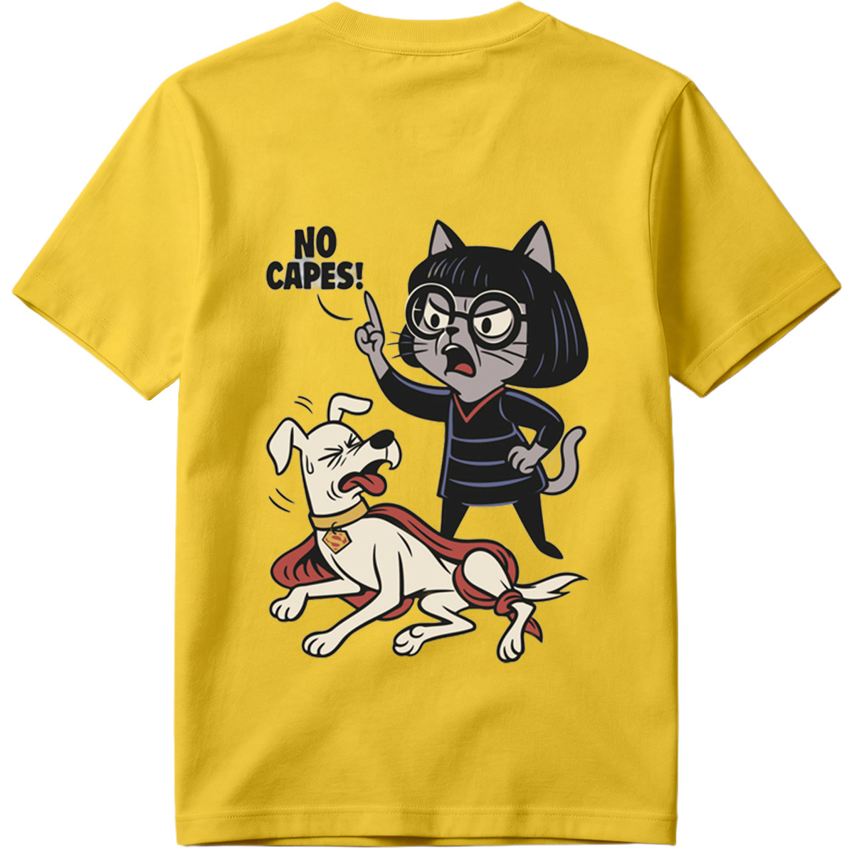 Krypto the Superdog and Streaky the Supercat: No Capes! - Tee