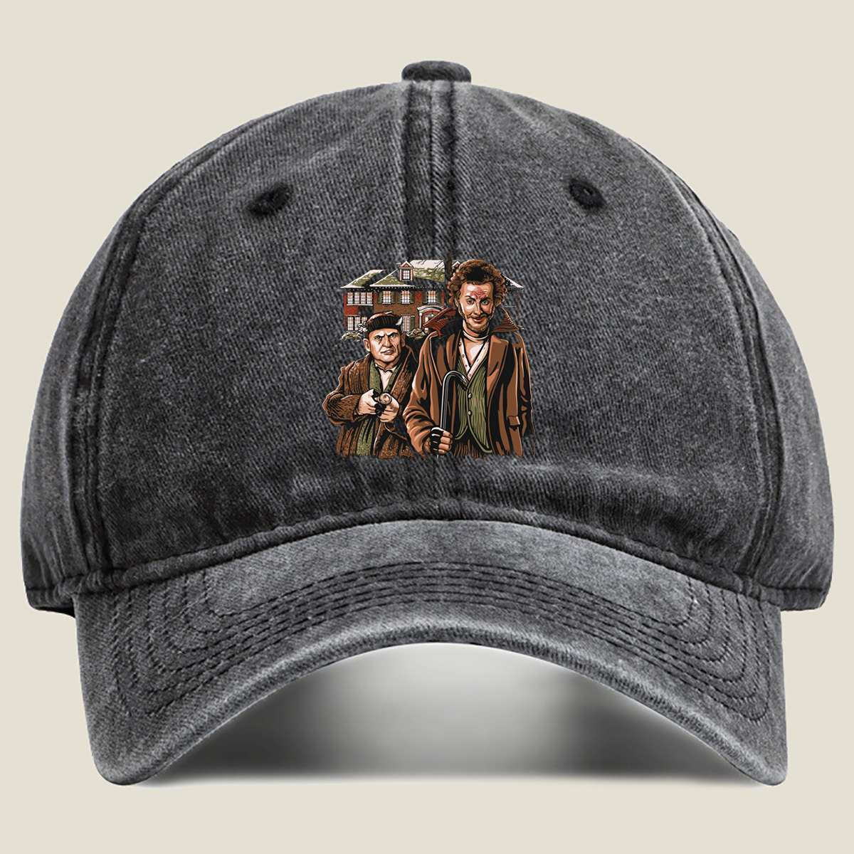 Ghostbusters: Peter Venkman and Winston Zeddemore - Washed Denim - Baseball Cap