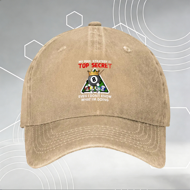 New Baseball Cap with Disc Golf Design 