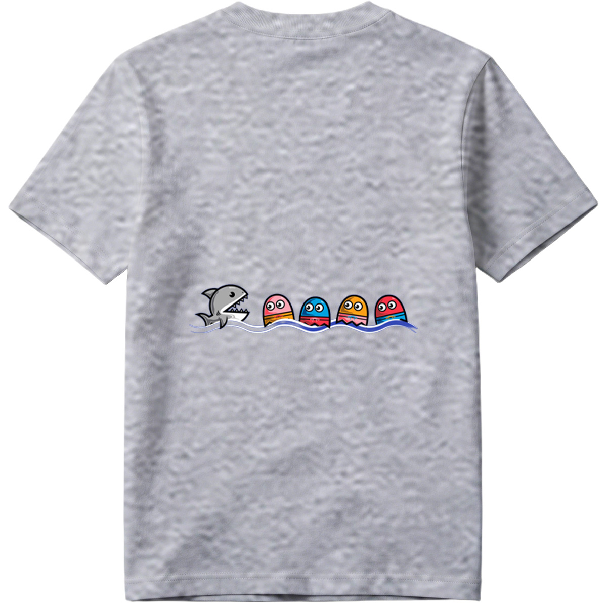 Pac-Man and the Shark - Tee