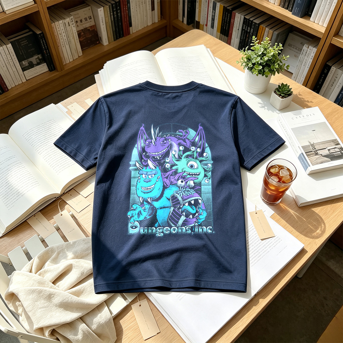 Dungeons, Inc. - Sulley, Mike, and Monsters - Tee
