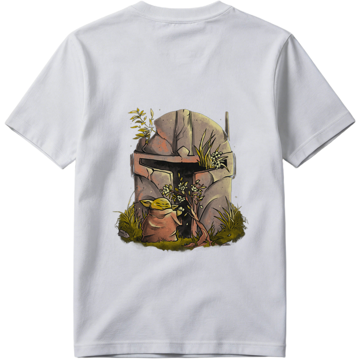 The Mandalorian and Grogu in Nature - Tee