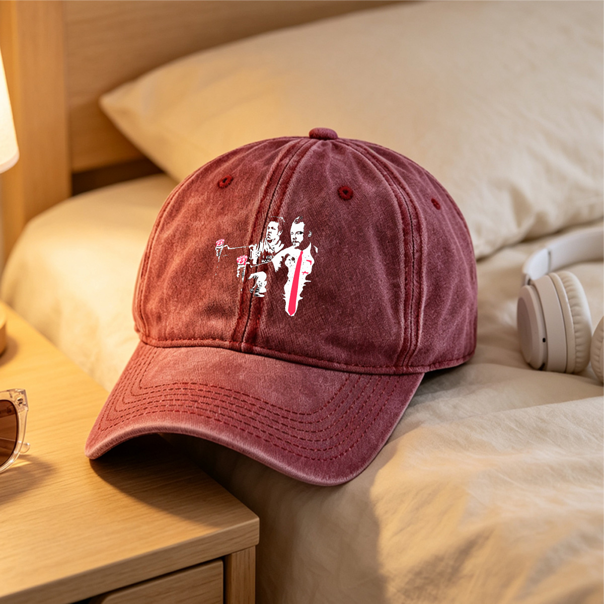 The Boys: Homelander and Hughie with Bloodied Ice Creams - Washed Denim - Baseball Cap