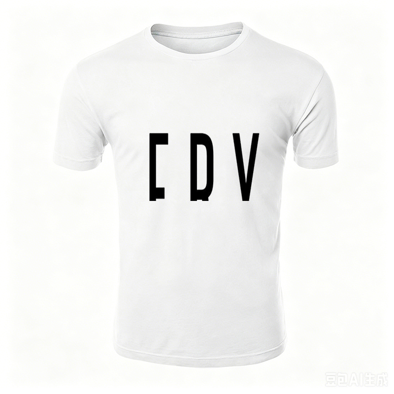 Unisex Classic T-Shirt with Minimalist EDV Letter Print Design | Comfortable Cotton Tee for Everyday Wear, Gym, Casual Outings | Ideal for Adults Seeking Simple Style and Versatile Look