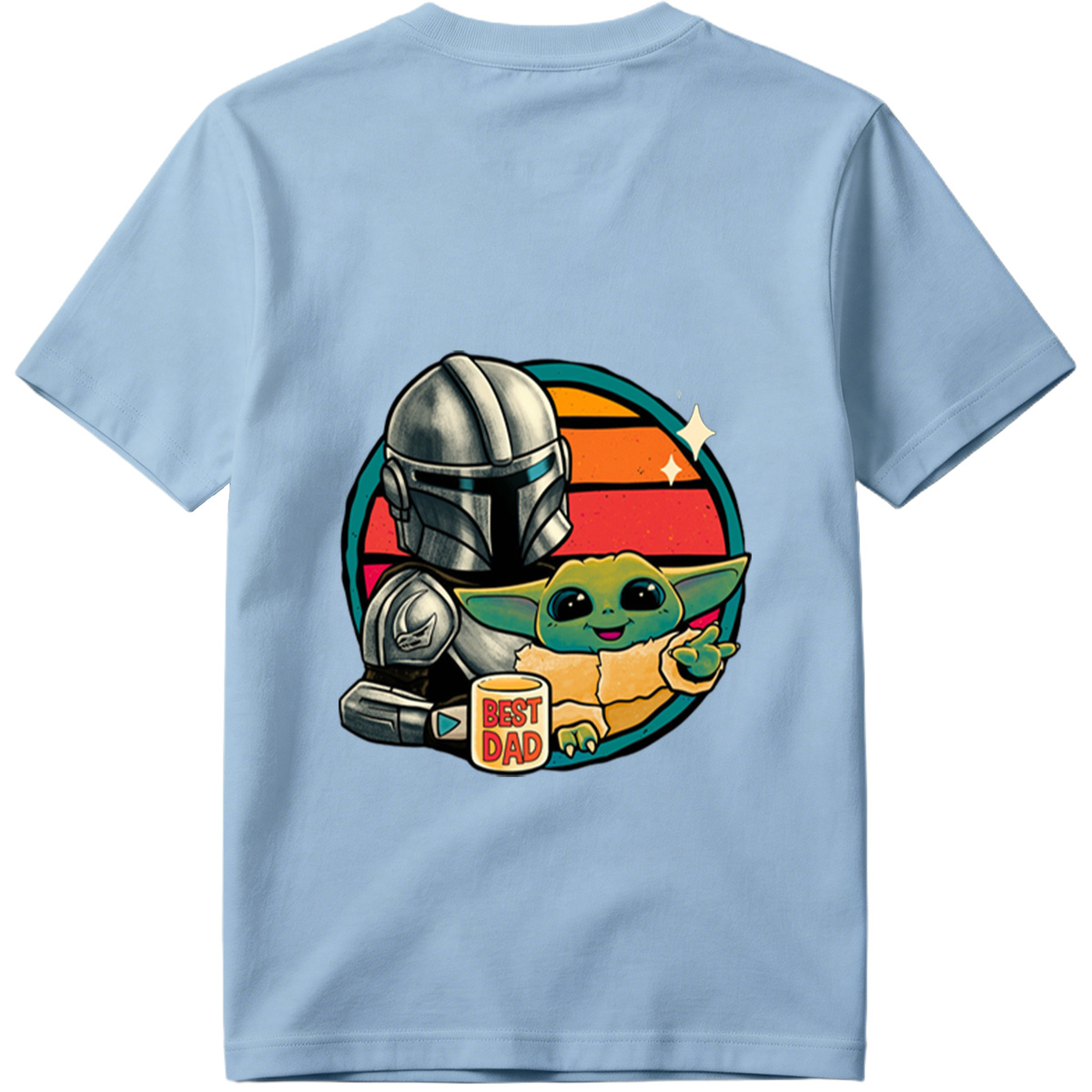 The Mandalorian and Grogu Best Dad - Tee
