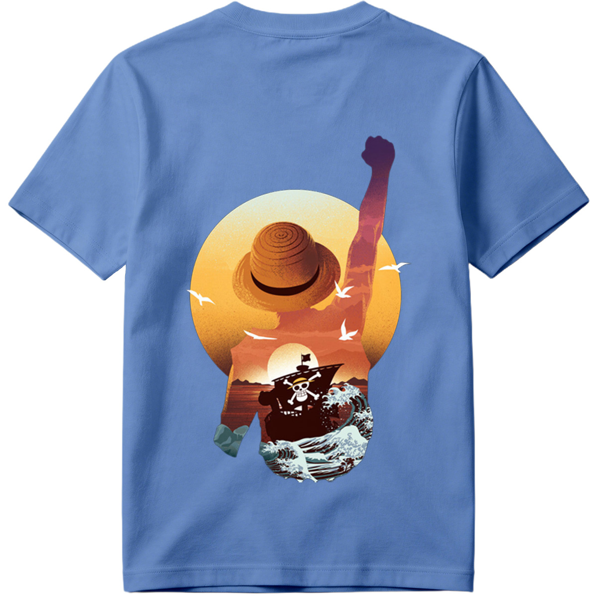 One Piece: Luffy and the Pirate Ship - Tee