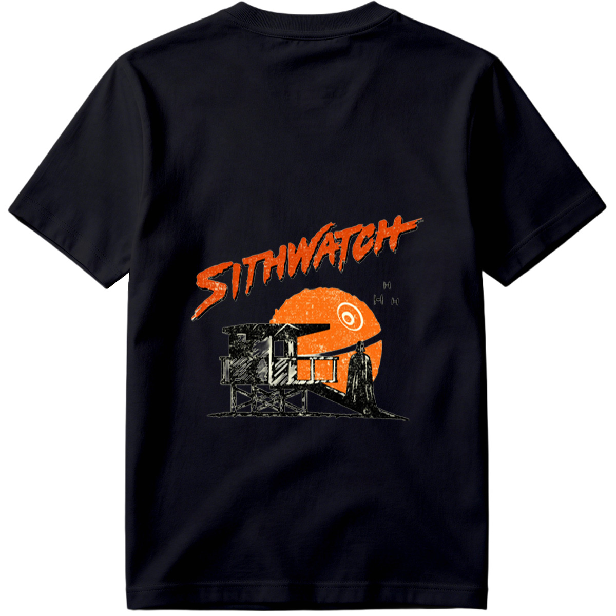 Sithwatch: Darth Vader at the Beach Hut - Tee