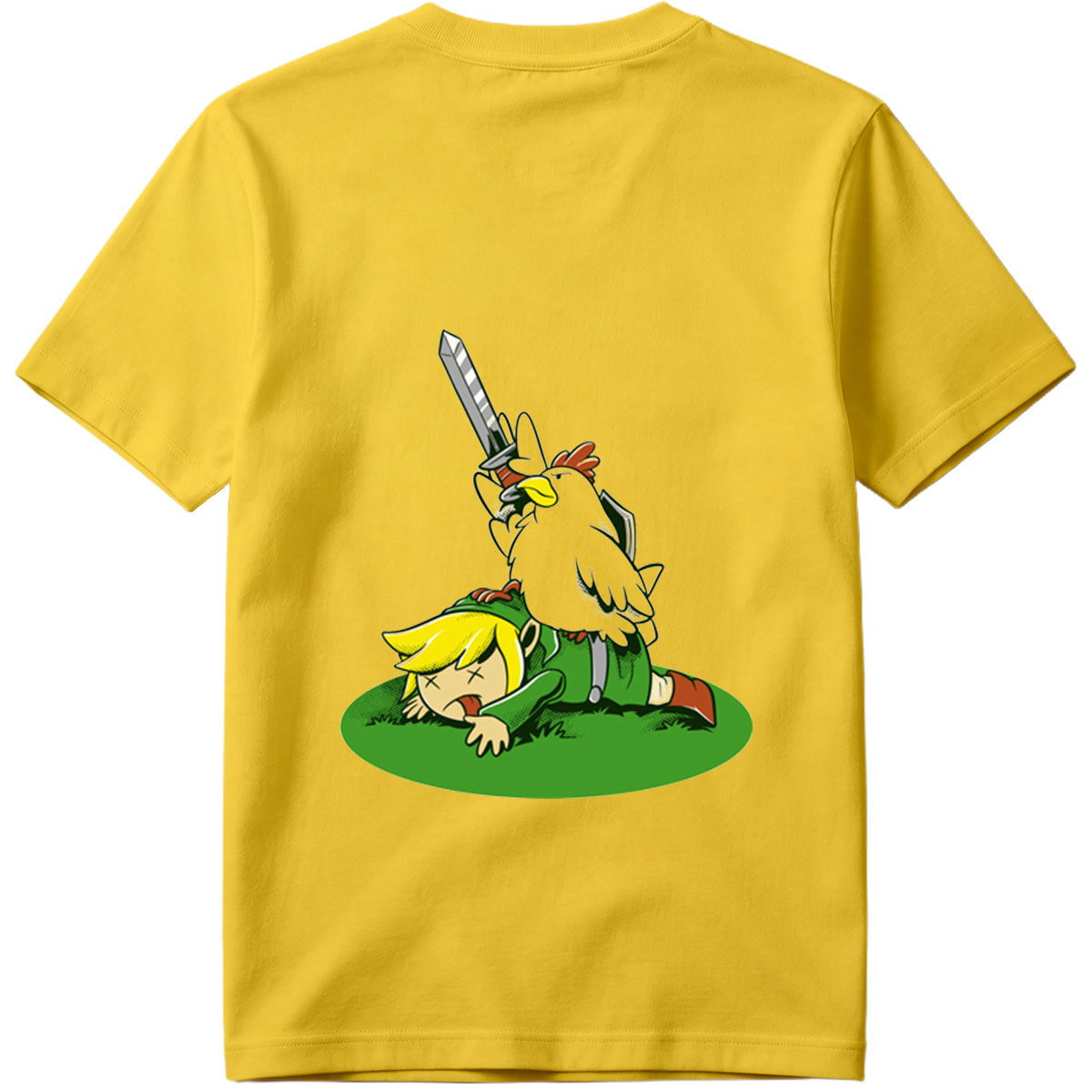 Link and Chicken Warrior - Tee