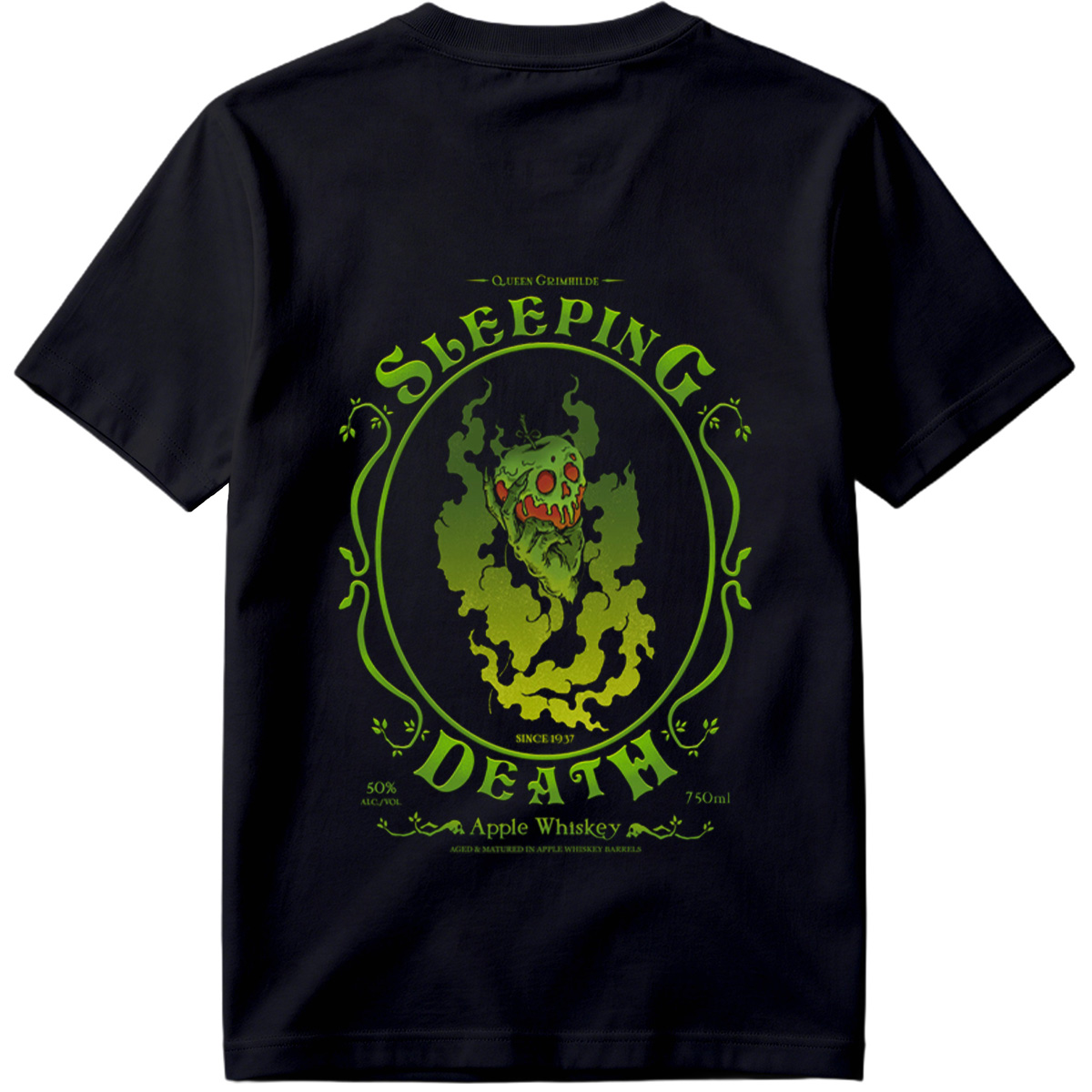 Sleeping Death Apple Whiskey - Queen Grimhilde - Tee