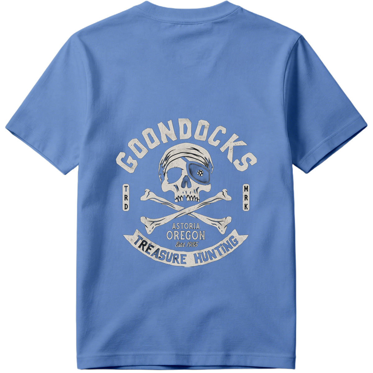 Goondocks Treasure Hunting Skull Logo - Tee