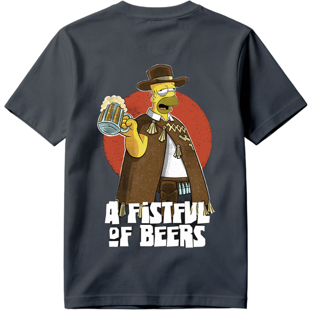 A Fistful of Beers - Homer Simpson - Tee