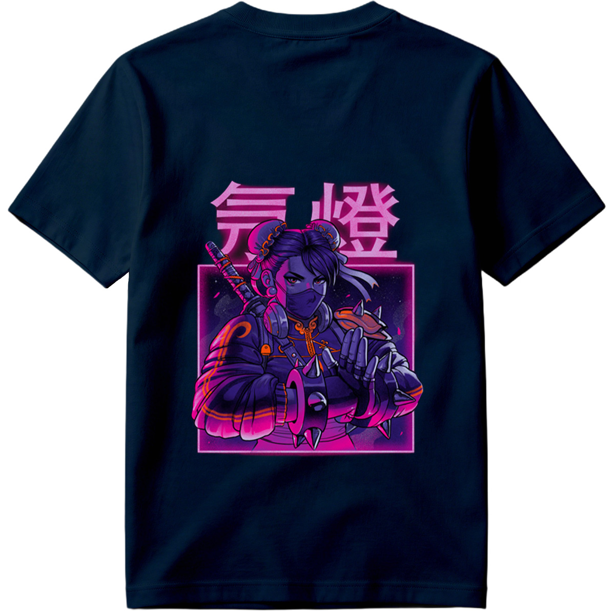 Cyberpunk Geisha: Neon Samurai - Tee