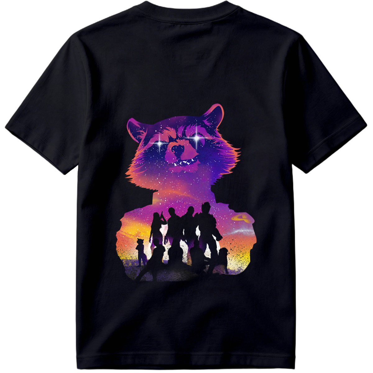 Guardians of the Galaxy: Rocket Raccoon and the Team - Tee