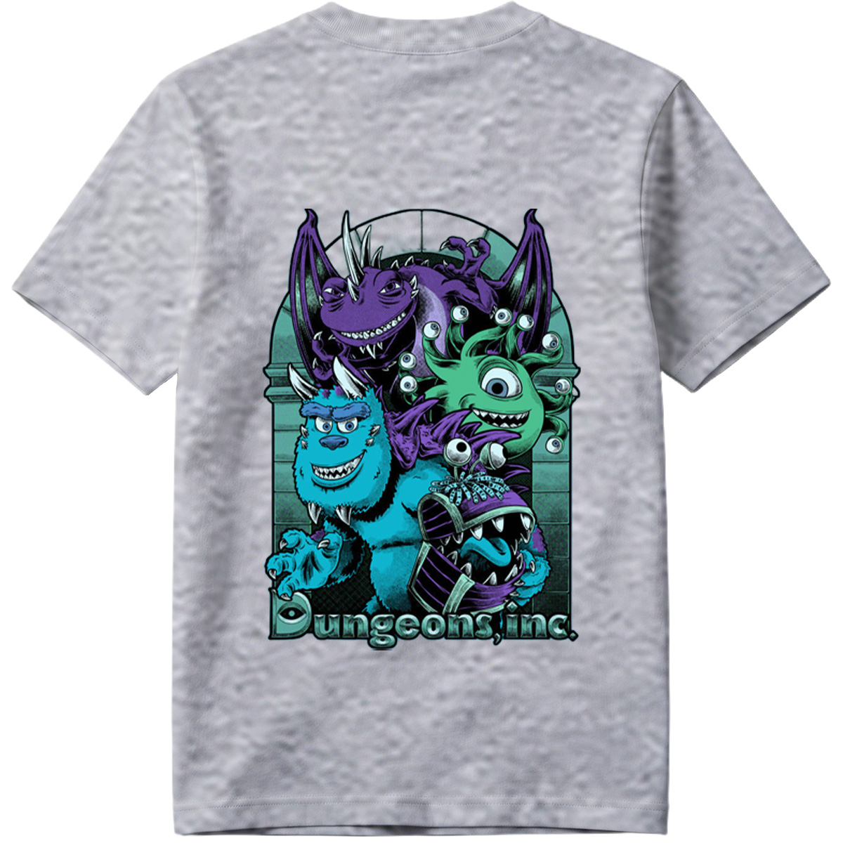 Dungeons, Inc. - Sulley, Mike, and Monsters - Tee