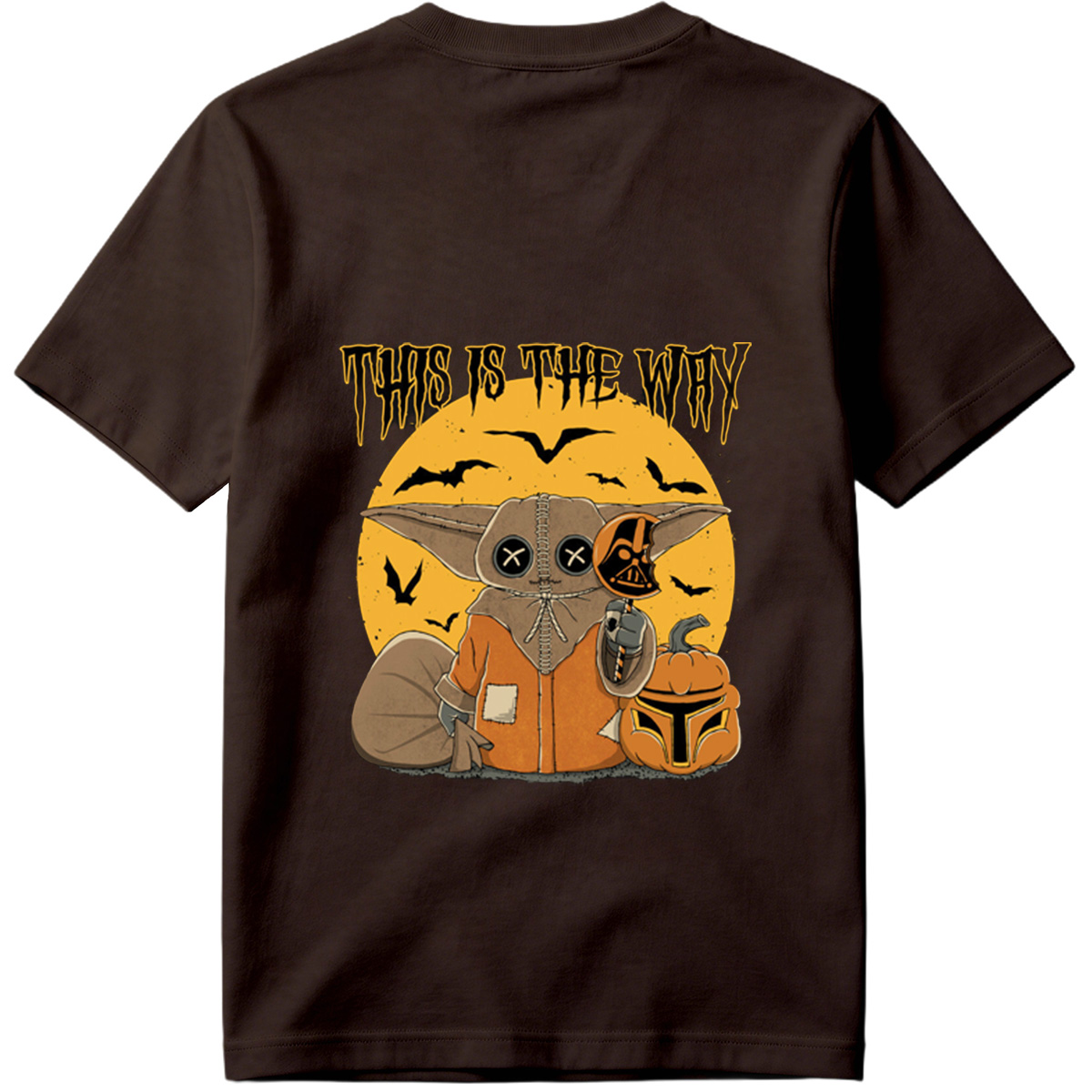 This Is The Way - Baby Yoda Halloween Star Wars Art - Tee