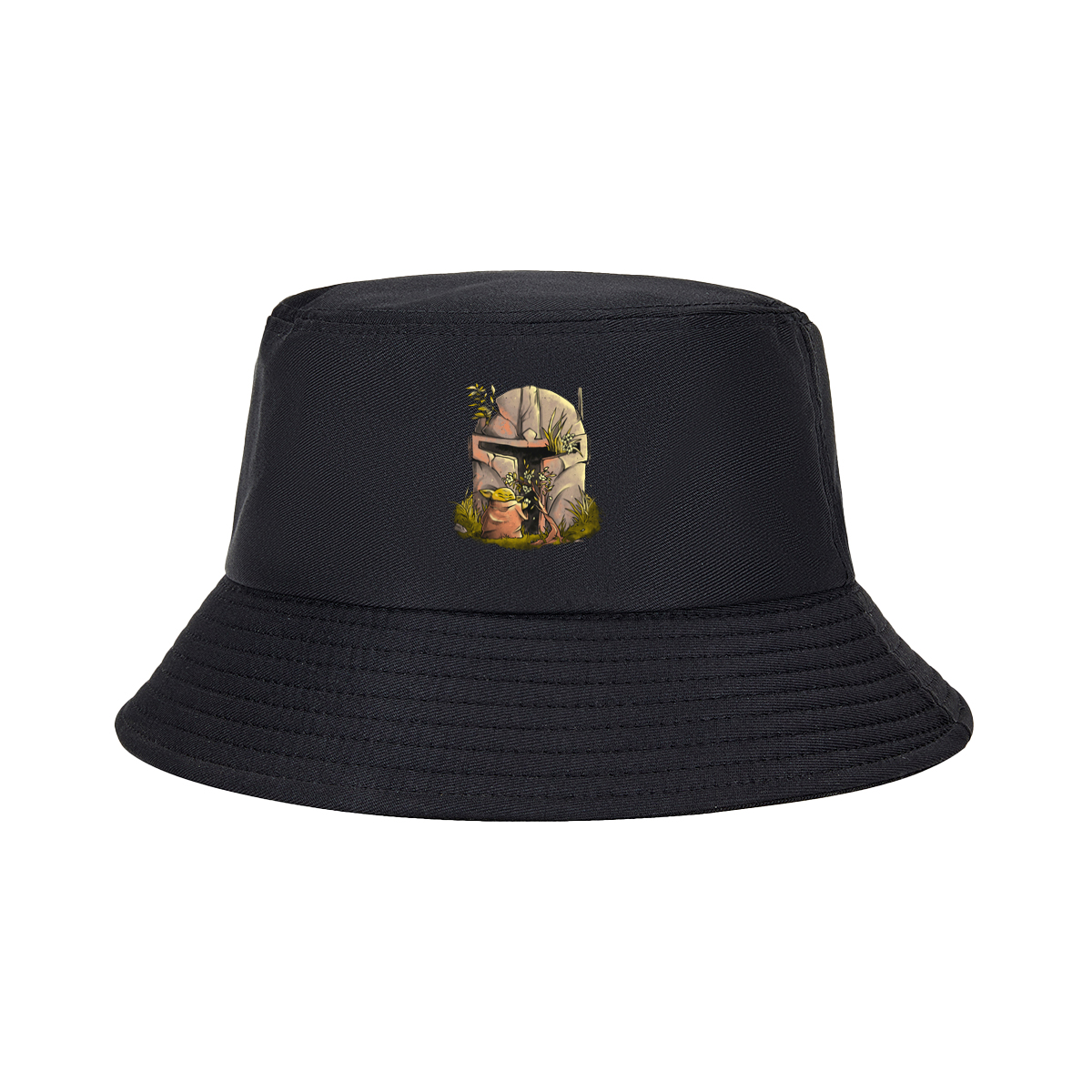 The Mandalorian and Grogu in Nature - Fisherman's Hat