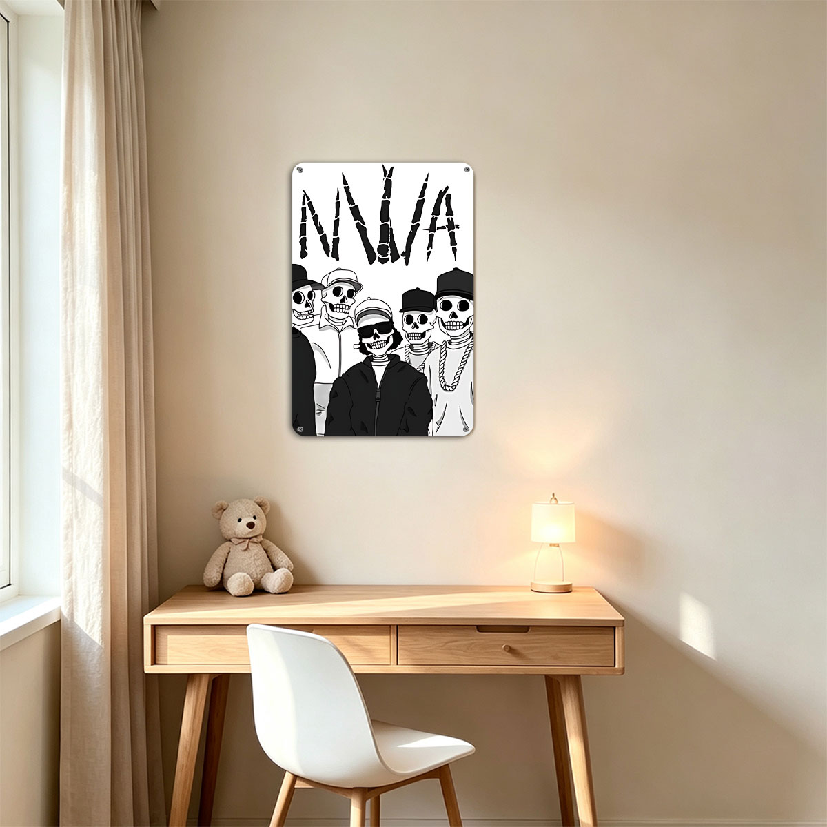 Skeleton Crew in Urban Fashion with 