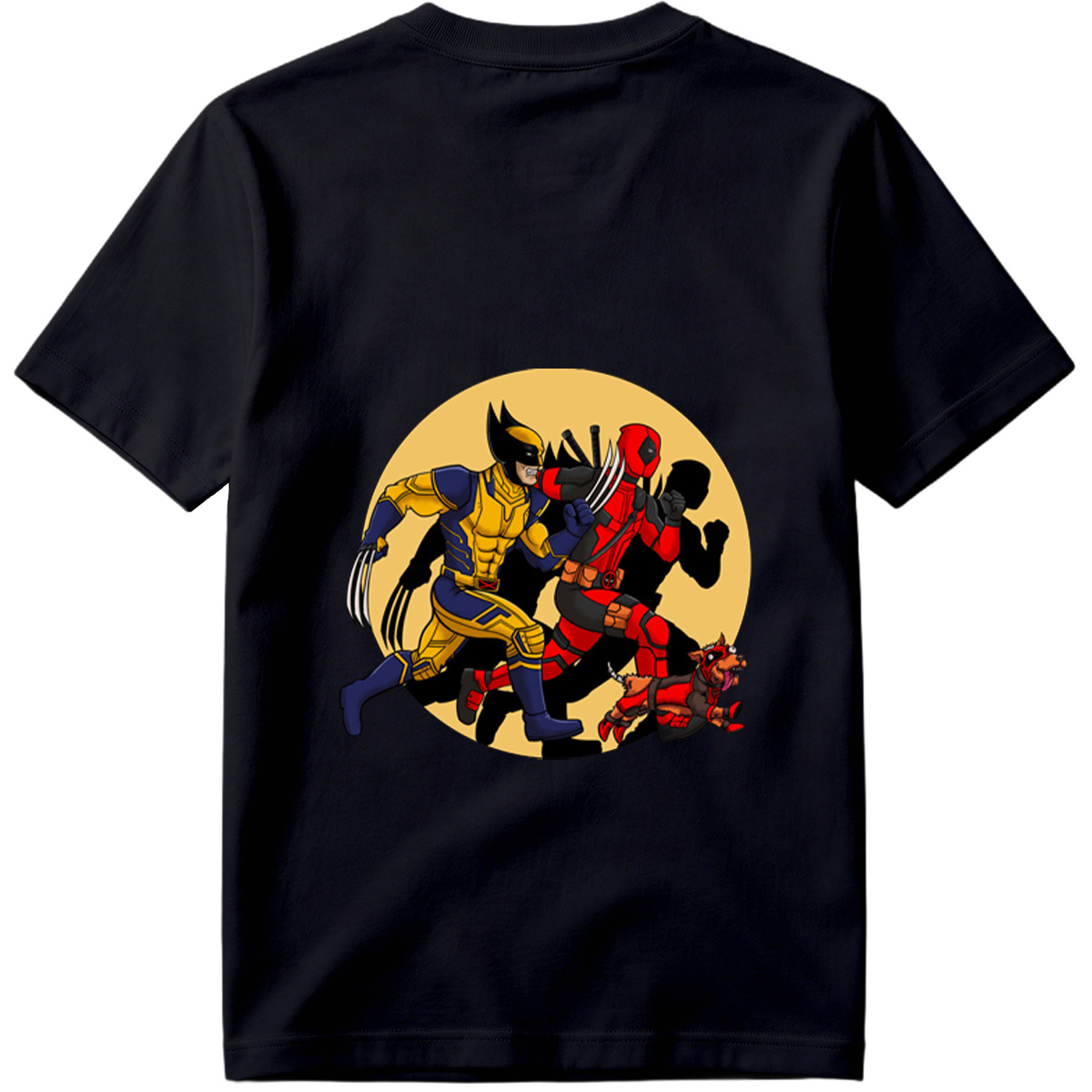 Wolverine and Deadpool with Dogpool - Tee