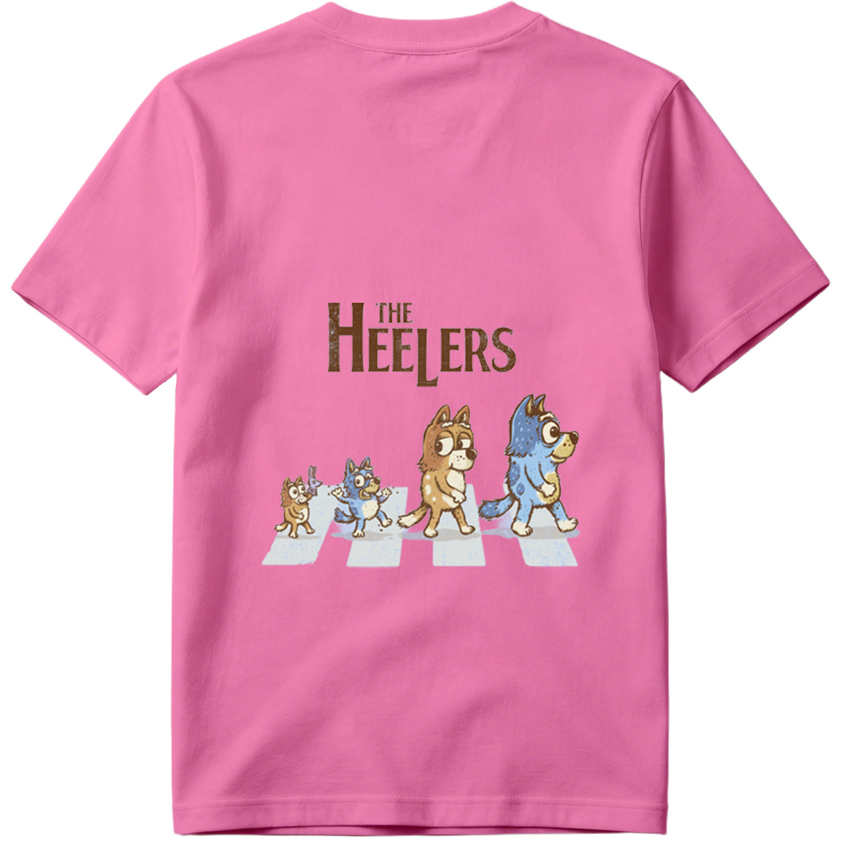 The Heelers: Bluey, Bingo, Bandit, and Mum Dog - Tee