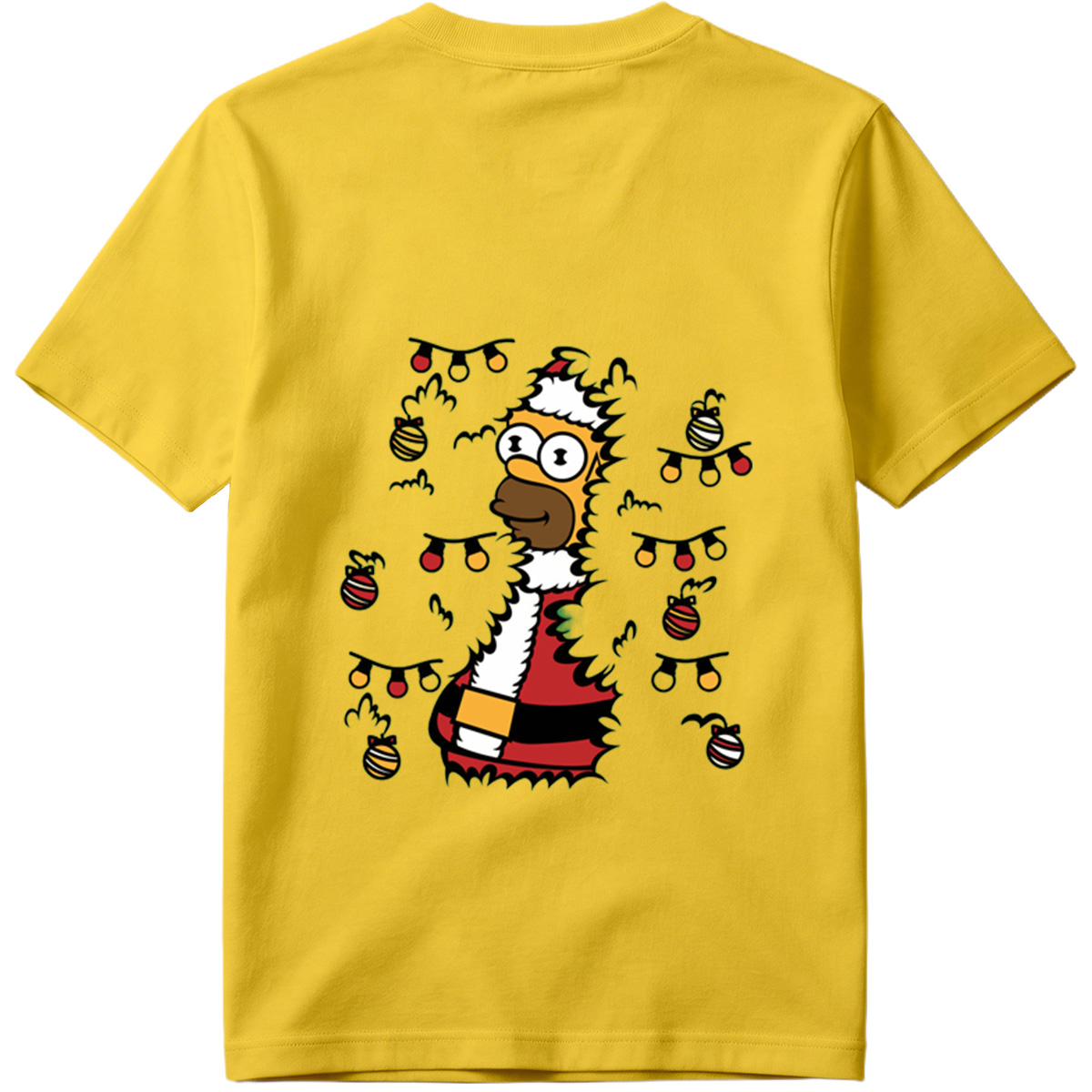 Simpsons Homer Christmas Tree - Tee