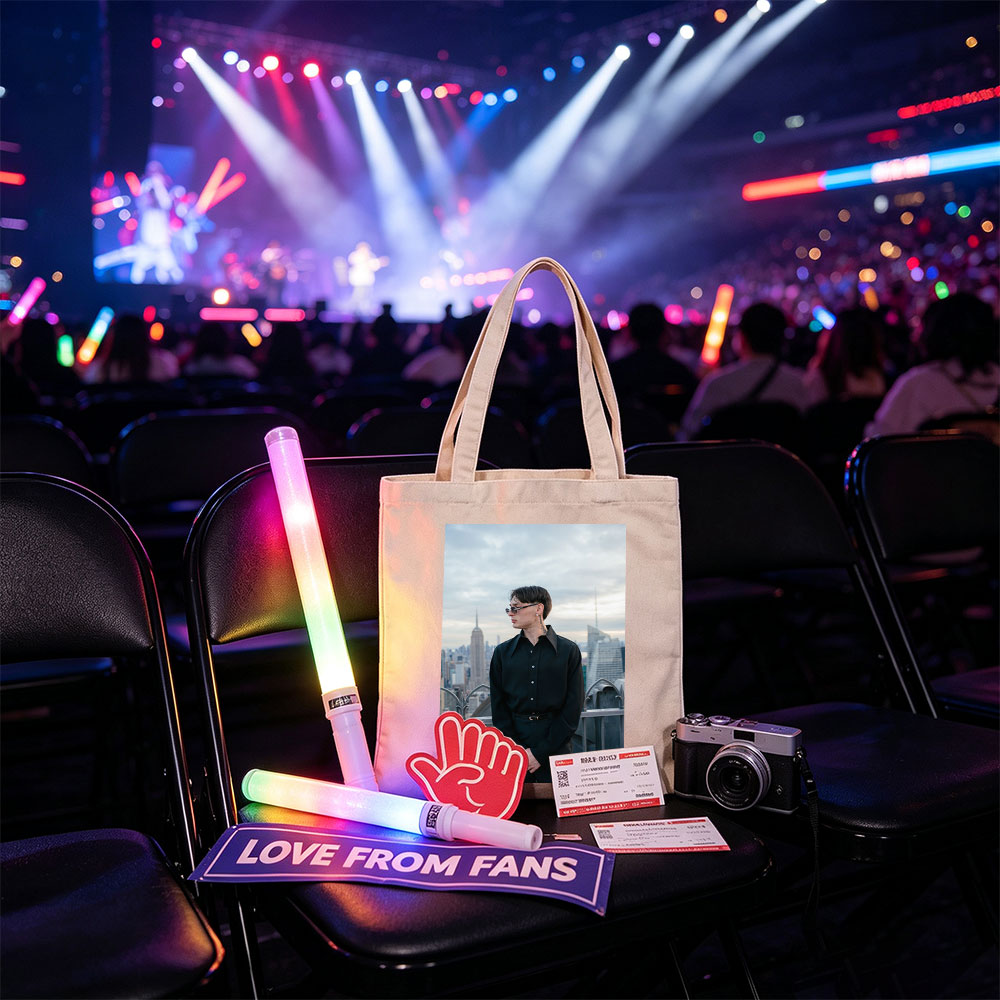 Karl Lagerfeld in New York City Skyline Fashion Portrait - Canvas tote bags