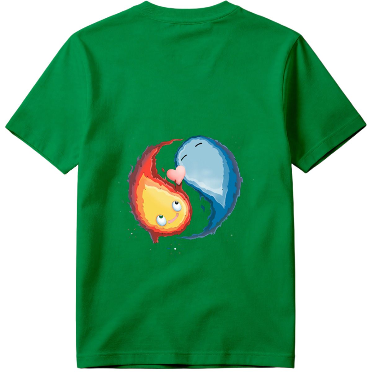 Fire and Ice: A Cosmic Yin Yang - Tee