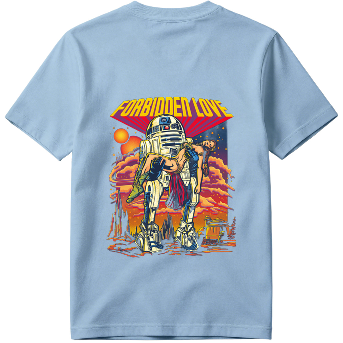 Star Wars: R2-D2 and Leia Forbidden Love - Tee