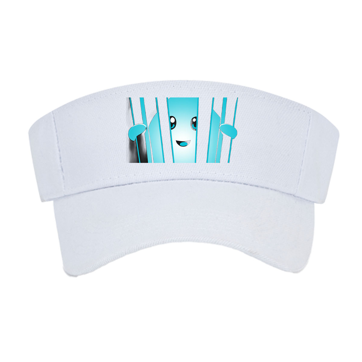 There's Only Darkness: Blue Character Behind Bars -  Visor cap