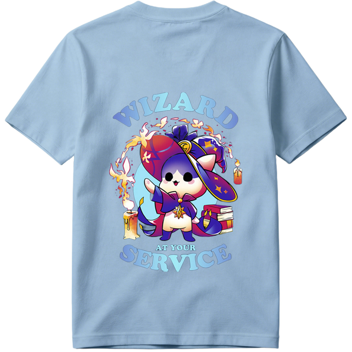 Wizard Cat at Your Service - Tee