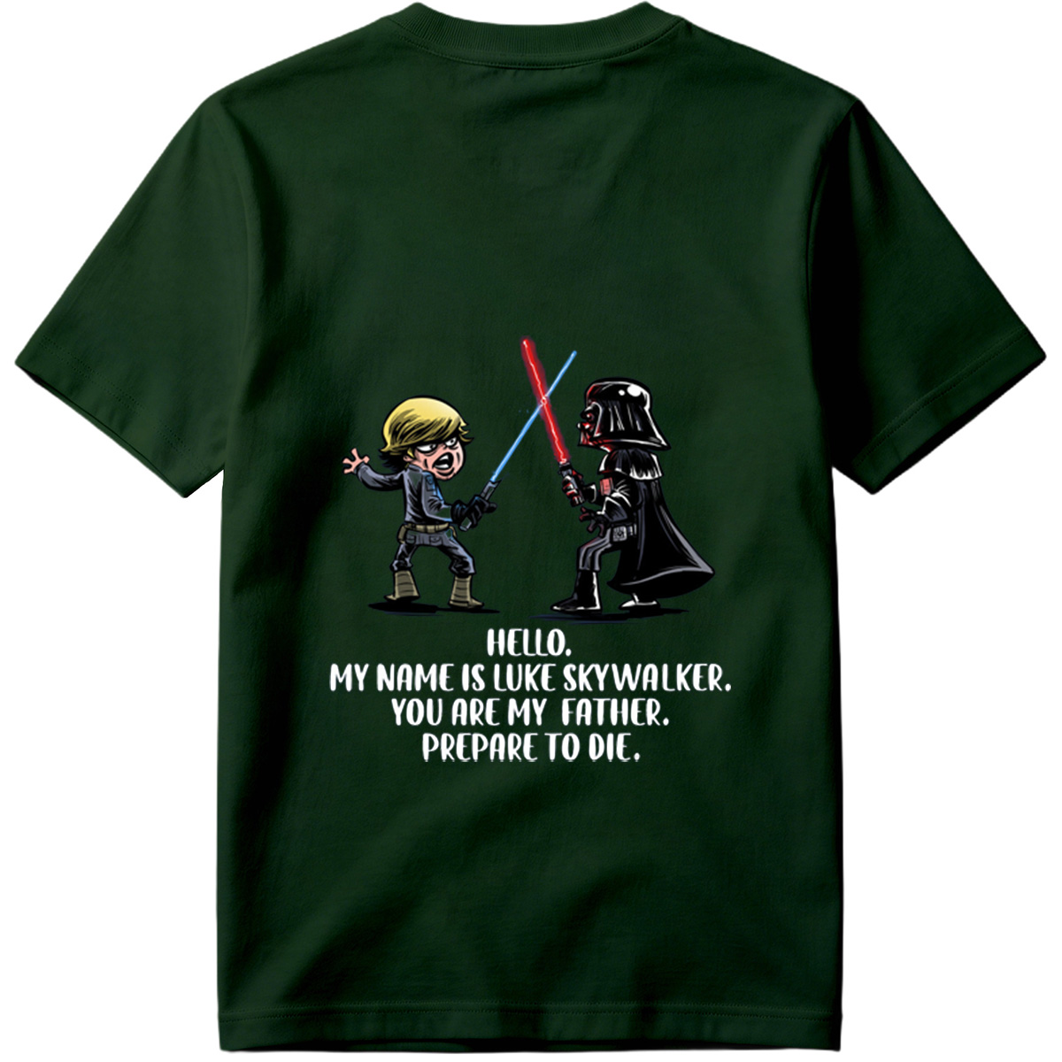 Star Wars: Luke Skywalker vs Darth Vader - Tee