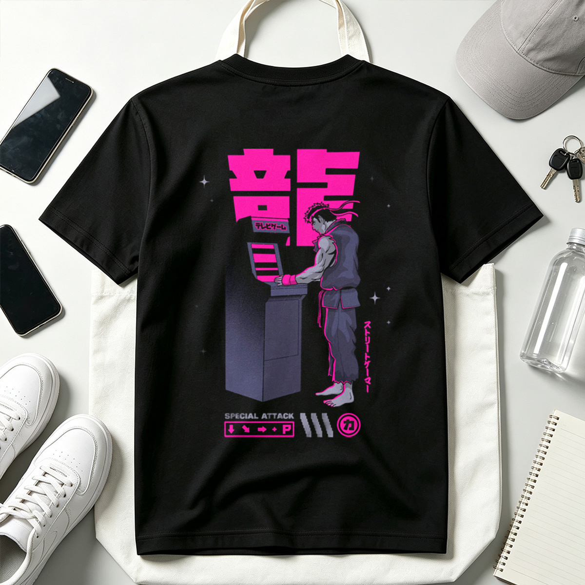 Street Fighter Ryu Arcade - Tee
