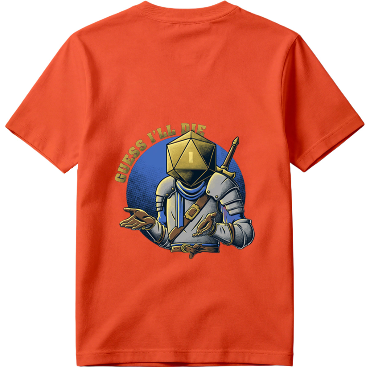 D&D: The 20-Sided Knight - Tee