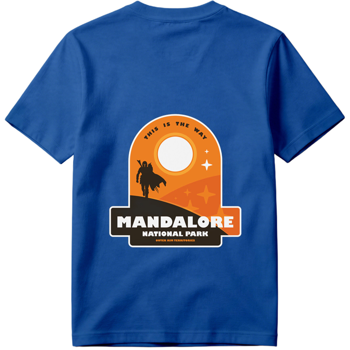 Mandalore National Park: The Mandalorian Walks the Way - Tee