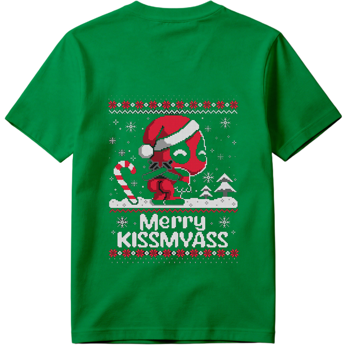 Deadpool Christmas Ugly Sweater Design - Tee