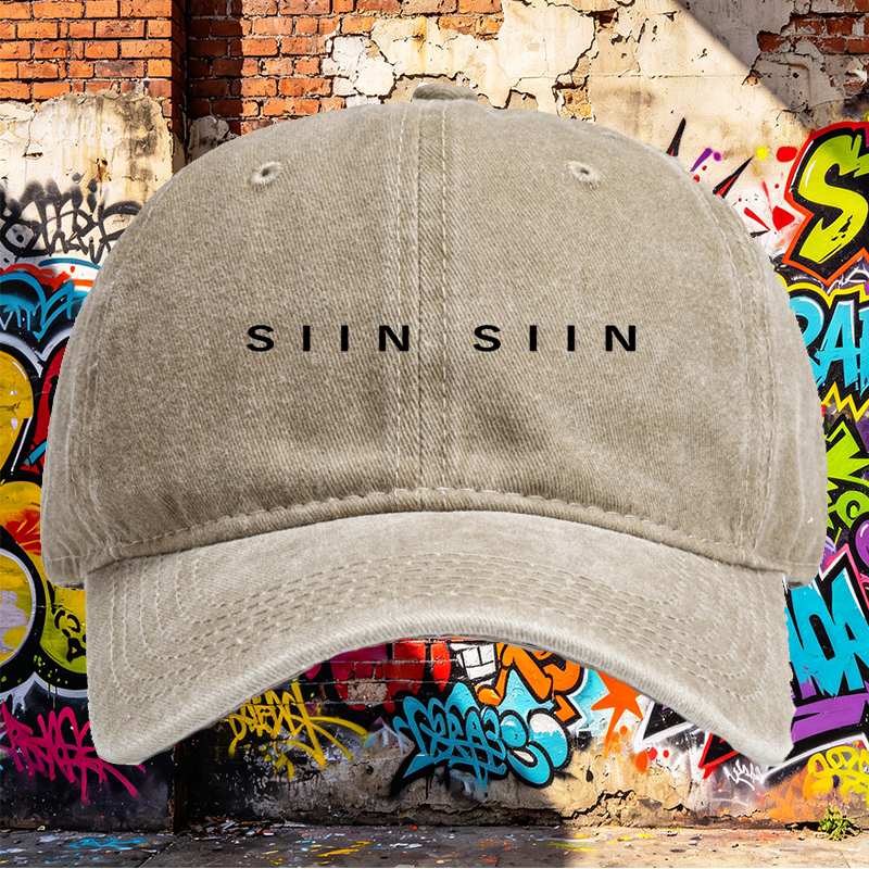 Unisex Classic Washed Cap with 
