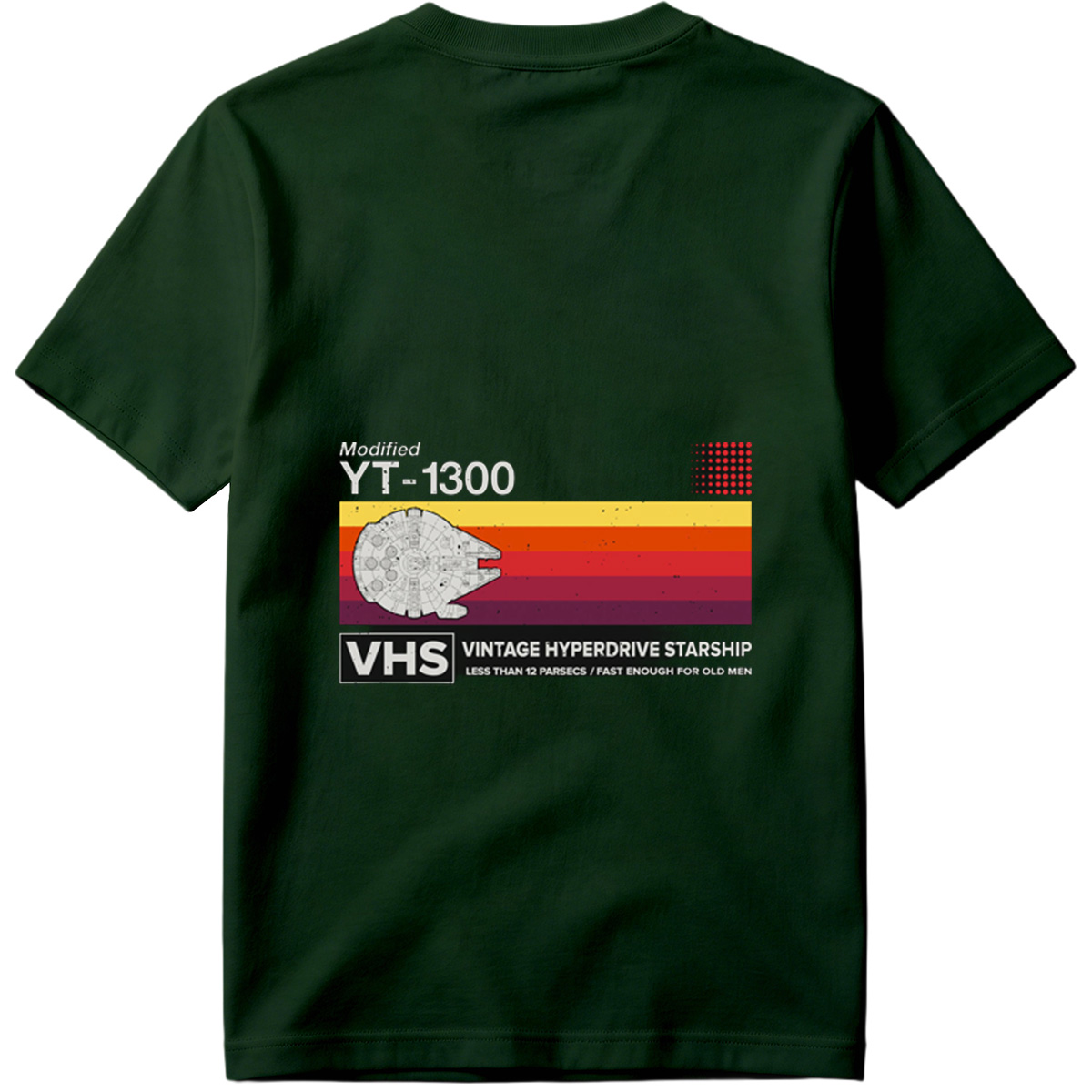 Modified YT-1300 Vintage Hyperdrive Starship: Less Than 12 Parsecs, Fast Enough for Old Men - Tee