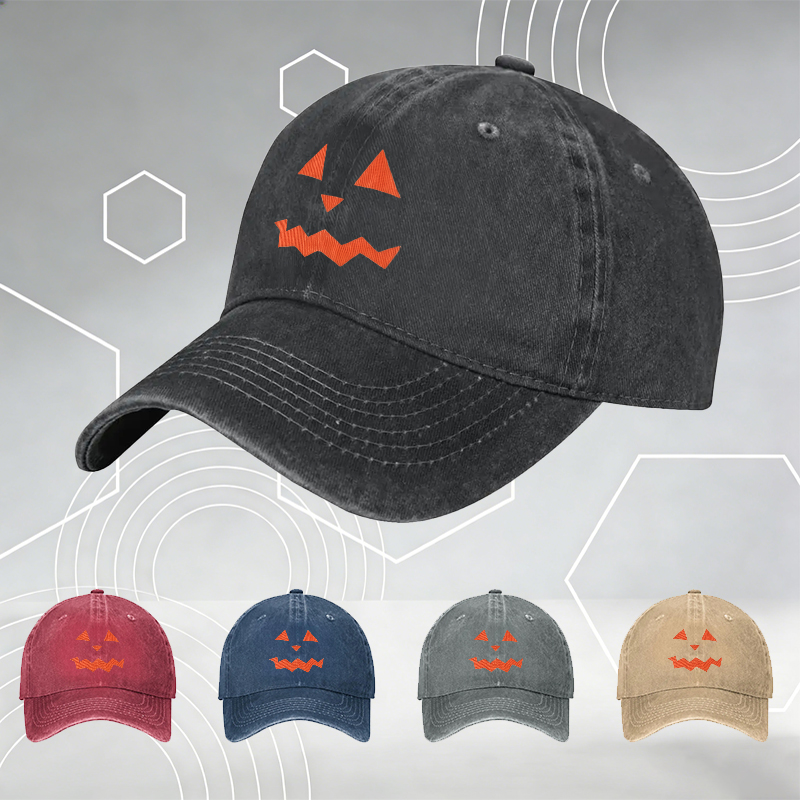 New Baseball Cap with Zombies Eat Brains Print - Funny Horror Design, Unisex Adjustable Hat for Outdoor Activities, Perfect for Fans of Halloween, Movies & Pop Culture Enthusiasts
