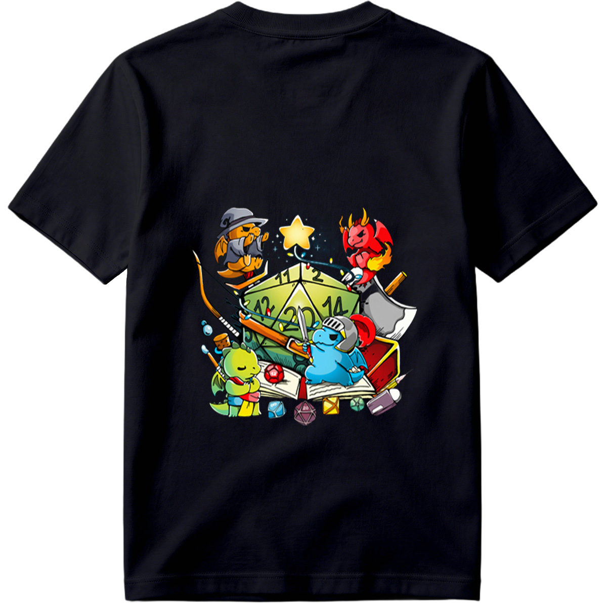 D&D: Dragon, Duck, and D20 Adventure - Tee