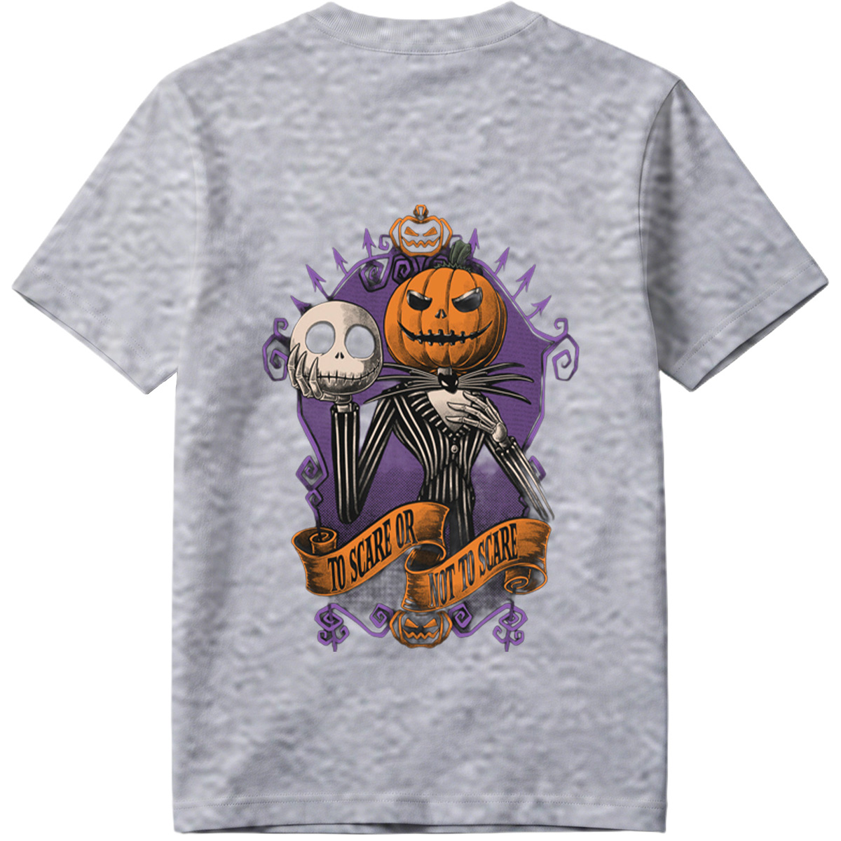 Jack Skellington and Pumpkin King: To Scare or Not to Scare - Tee