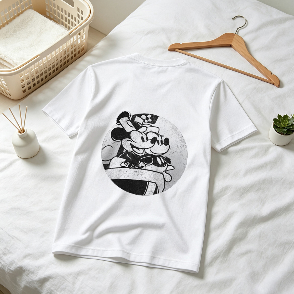 Mickey and Minnie Mouse: 