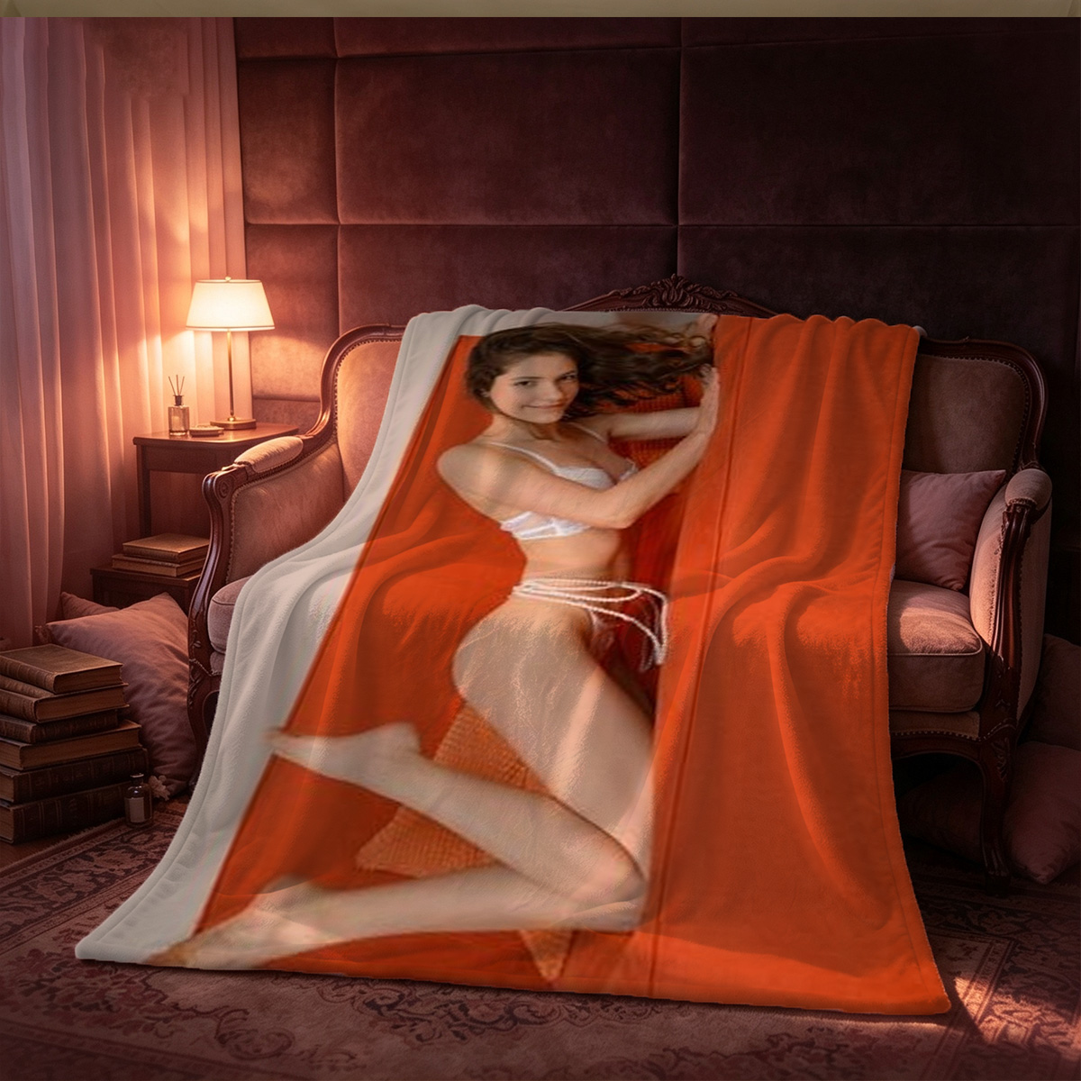 4 Cosplay by Anya Taylor-Joy - Blanket