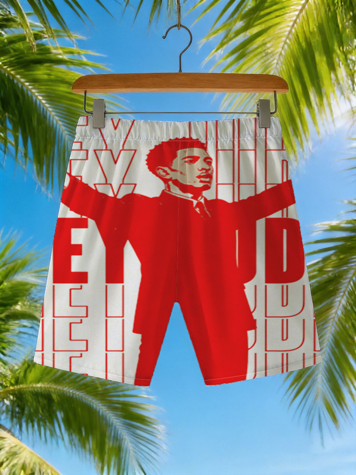 Hey Jude - Beatles Tribute Art -  Beach shorts